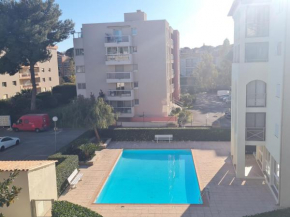 Studio avec Cabine, Piscine, Parking Privé, Proche Plages à Sainte-Maxime - FR-1-780-7